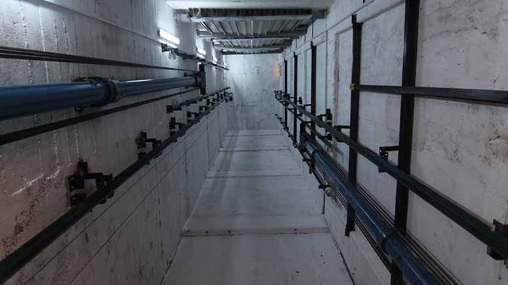 asansör ray montajı