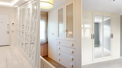 portmanto ve gömme dolap