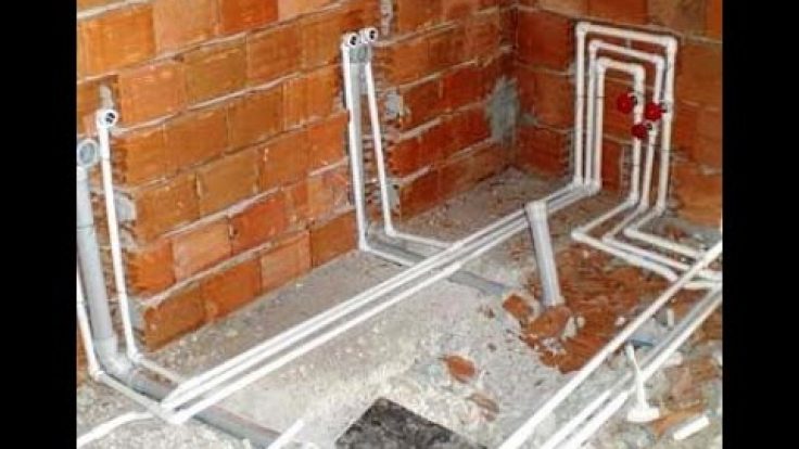 temiz su kolon daire içi tesisatı ve bina montajı