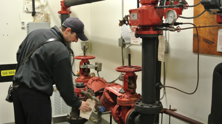 yangın tesisatı testi